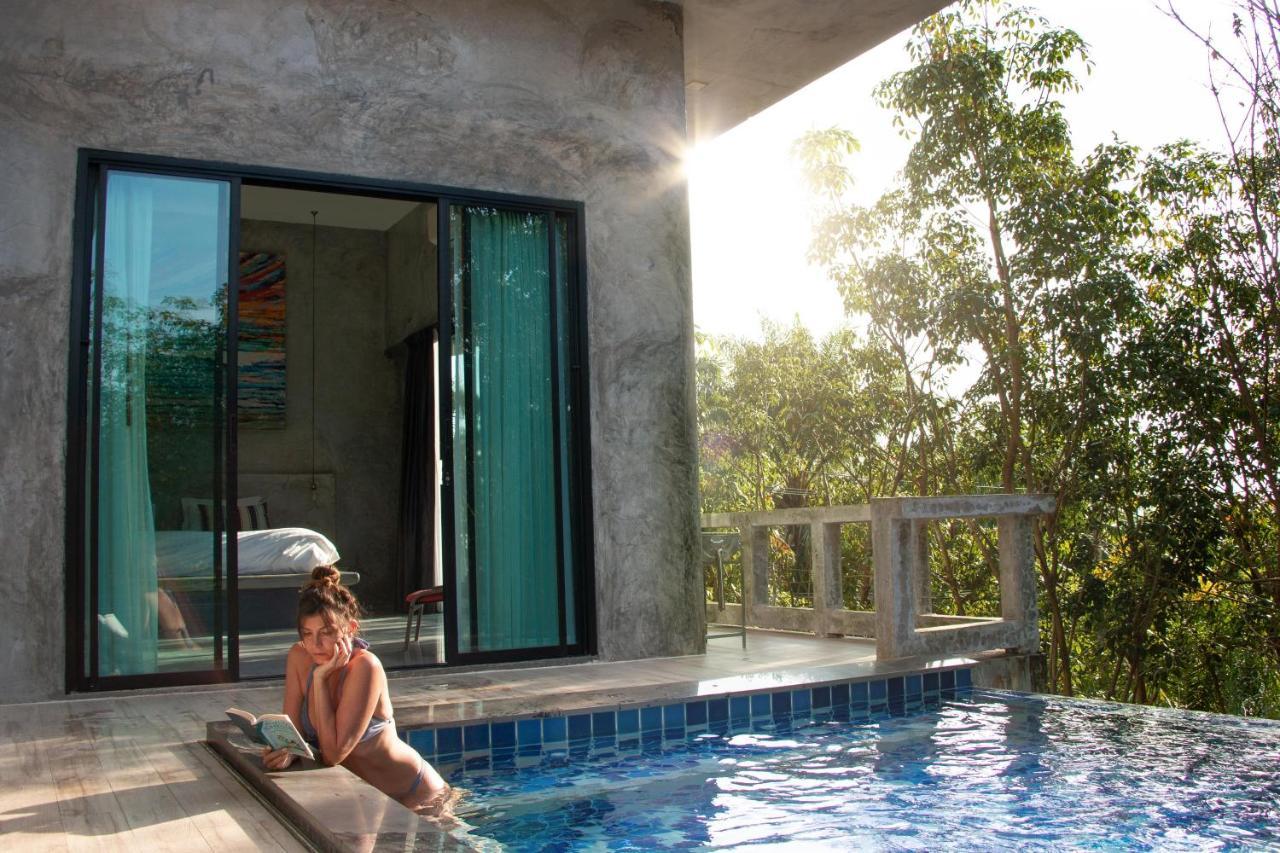 Stylish Pool Villa - 10 Mins Walk To The Beach Ko Lanta エクステリア 写真